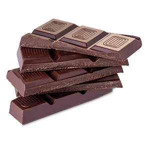 Des tablettes de chocolat
